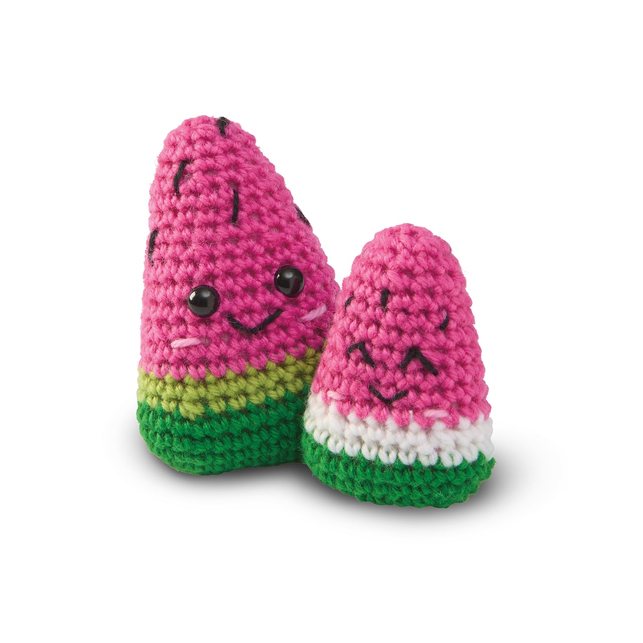 Summer Watermelon Mama & Baby Crochet Kit by Loops & Threads®